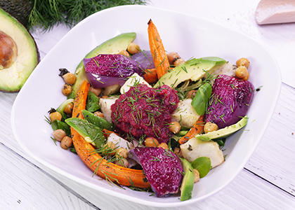 Salade arc-en-ciel Salade arc-en-ciel