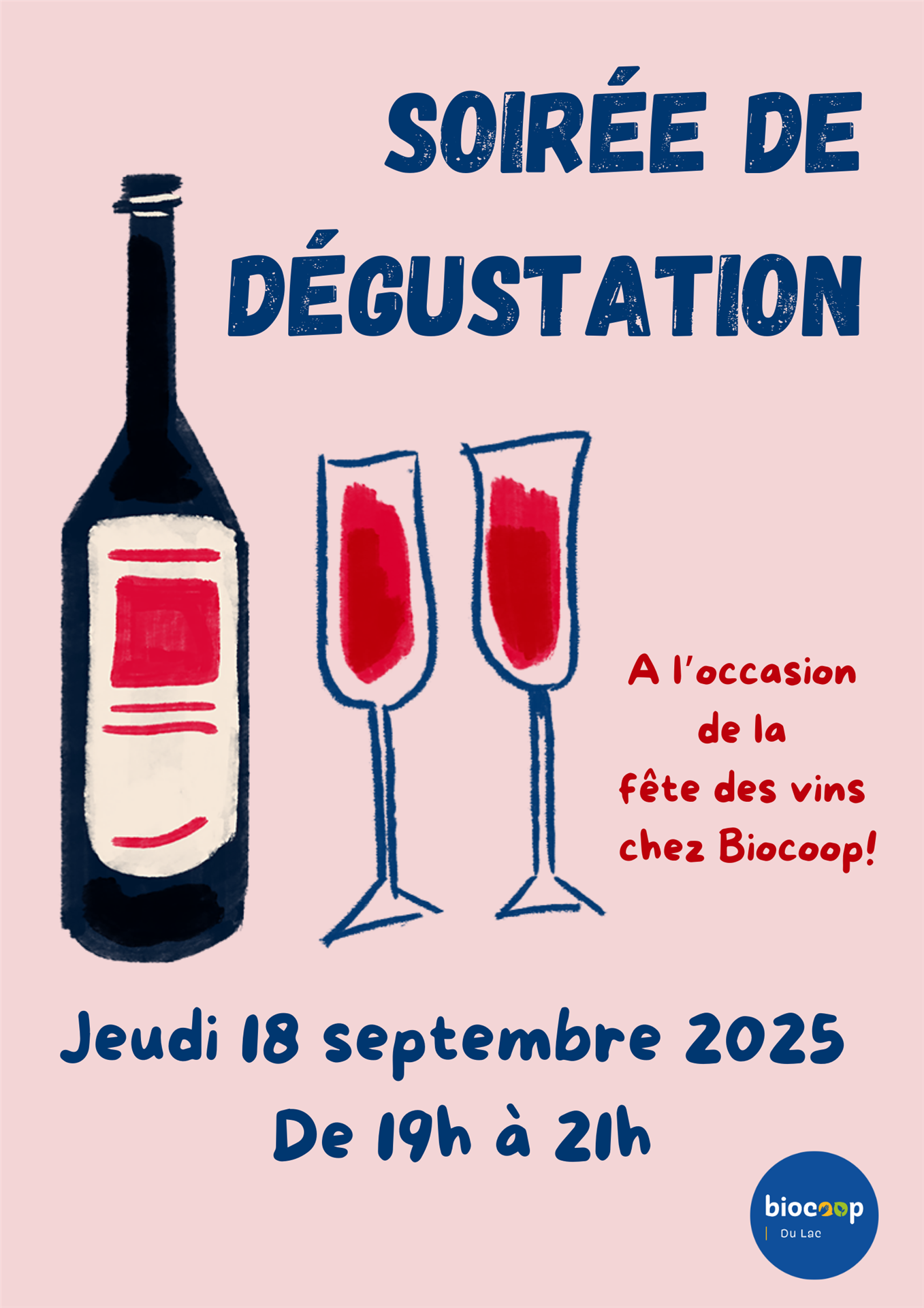 Dégustation fête des vins!